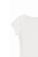 Lou Beyaz Crop Top