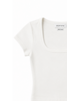 Remi Beyaz Crop Top