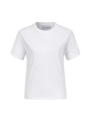 Anais Vatkalı Beyaz Basic T-shirt