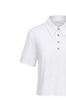 Marie Beyaz Polo Yaka Tshirt