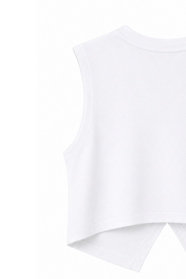 Jolie Beyaz Kolsuz Tshirt