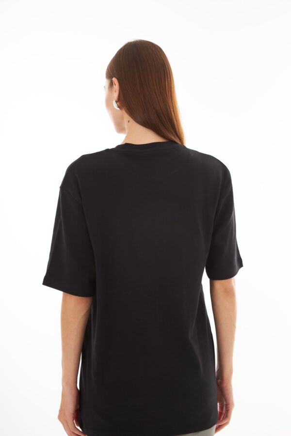 Zoe Siyah Boyfriend T-shirt