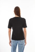 Anais Siyah Basic T-shirt