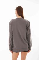 Valerie Gri Oversize Sweatshirt