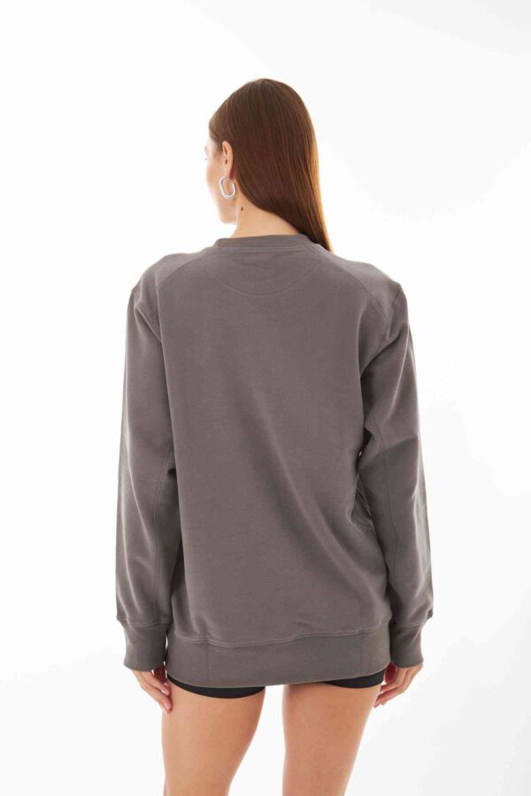 Valerie Gri Oversize Sweatshirt