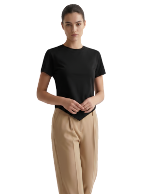 Manon Siyah Tshirt