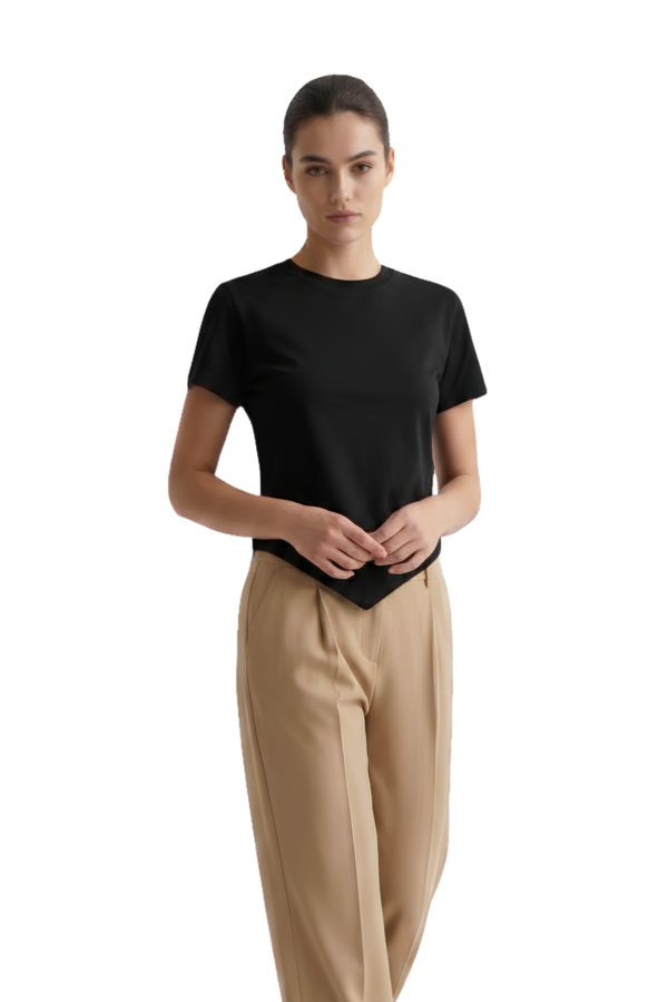 Manon Siyah Tshirt