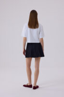 Berthe Crop Boyfriend Beyaz Tshirt