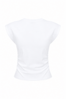Margot Beyaz Tshirt