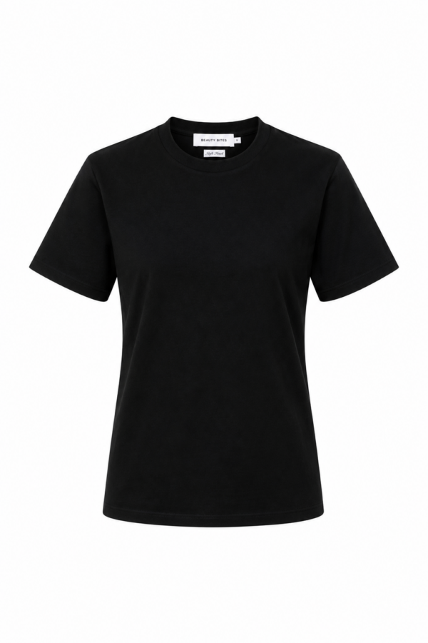Anais Siyah Basic T-shirt