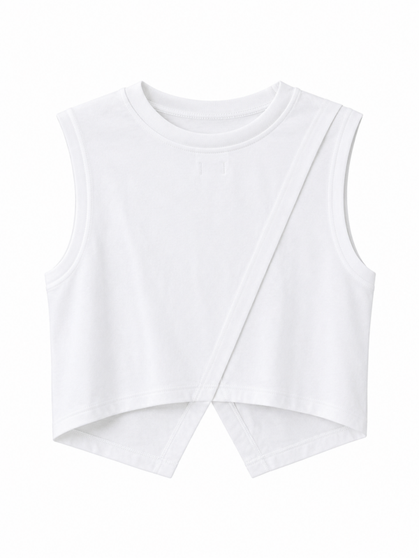 Jolie Beyaz Kolsuz Tshirt
