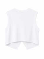 Jolie Beyaz Kolsuz Tshirt