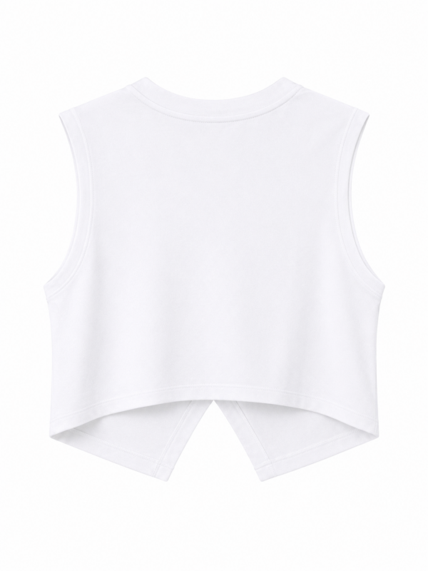 Jolie Beyaz Kolsuz Tshirt
