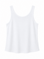İla Beyaz Askılı Tshirt