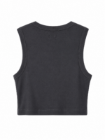 Belle Siyah Crop Top