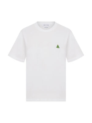 Ağaçlı Anais Beyaz Tshirt