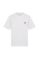 Geyikli Anais Beyaz Tshirt
