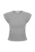 Margot Gri Melanj Tshirt