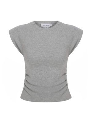 Margot Gri Melanj Tshirt