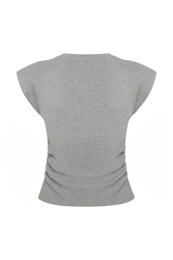 Margot Gri Melanj Tshirt