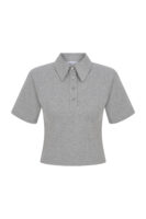 Marie Gri Melanj Polo Yaka Tshirt
