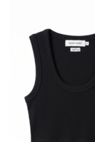 Belle Siyah Crop Top