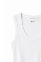 Belle Beyaz Crop Top