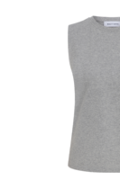 Lilou Gri Melanj Kolsuz Tshirt