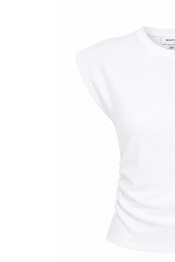 Margot Beyaz Tshirt