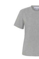 Anais Vatkalı Gri Melanj Kalp Detaylı Tshirt